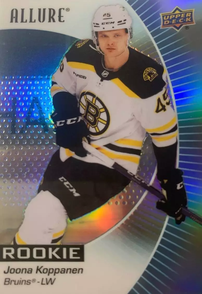 Хоккей. Карточка Joona Koppanen - Йона Коппанен Boston Bruins - Бостон НХЛ/NHL