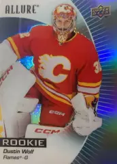 Хоккей. Карточка Dustin Wolf-Дастин Вольф Calgary Flames-Калгари Флэймз НХЛ/NHL