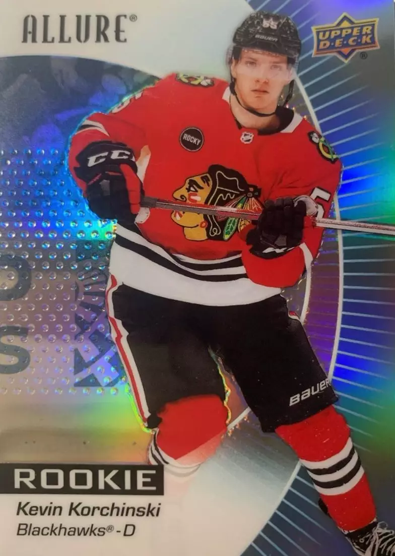 Карточка Kevin Korchinski - Кевин Корчински Chicago Blackhawks - Чикаго НХЛ-NHL