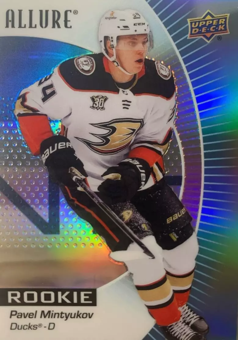 Хоккей Карточка Павел Минтюков Anaheim Ducks/Анахайм Дакс, Динамо Москва NHL/НХЛ