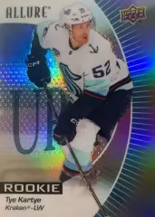 Хоккей. Карточка Tye Kartye - Тай Картье Seattle Kraken - Сиэтл Кракен НХЛ/NHL