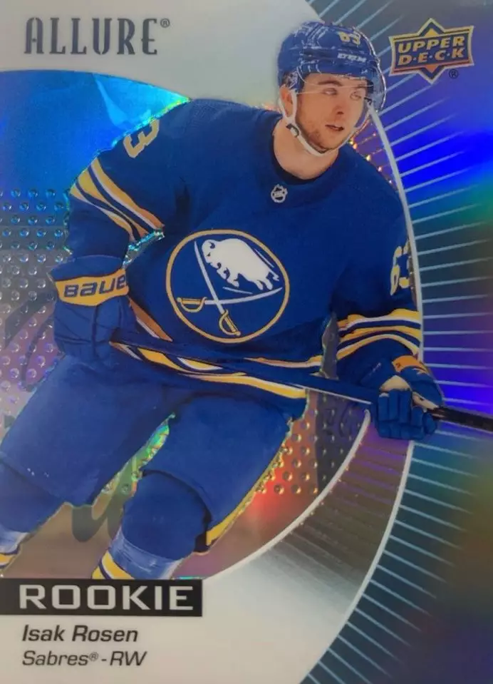 Хоккей. Карточка Isak Rosen - Исак Росен Buffalo Sabres - Баффало Сейбрз НХЛ/NHL