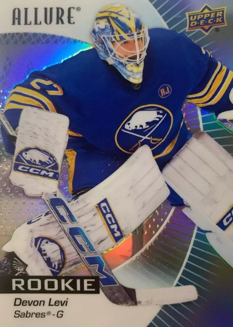 Хоккей. Карточка Devon Levi - Девон Леви Buffalo Sabres - Баффало Сейбрз НХЛ/NHL