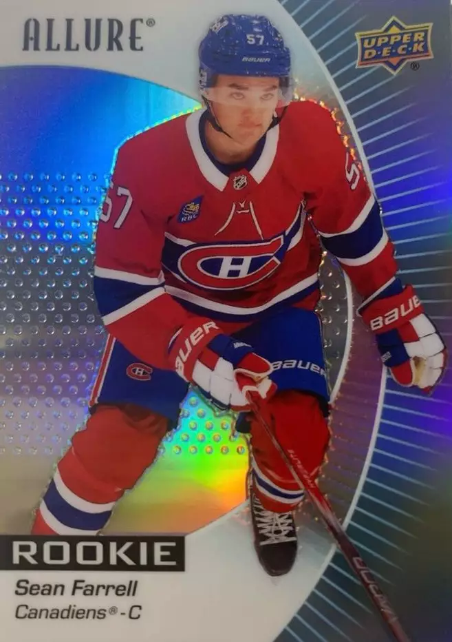 Карточка Sean Farrell-Шон Фаррелл Montreal Canadiens-Монреаль Канадиенс НХЛ/NHL