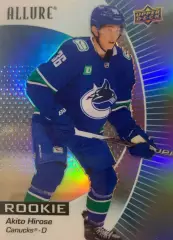 Хоккей. Карточка Akito Hirose-Акито Хиросе Vancouver Canucks - Ванкувер НХЛ/NHL