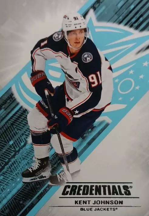 Хоккей Карточка Kent Johnson-Кент Джонсон Columbus Blue Jackets-Коламбус НХЛ NHL