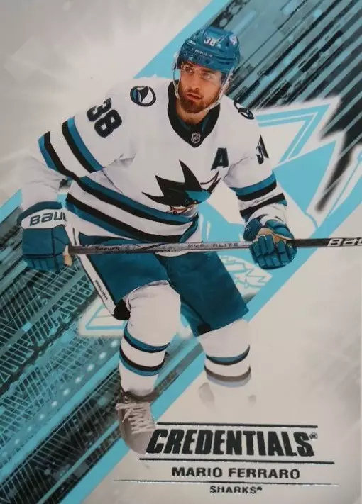 Хоккей. Карточка Mario Ferraro - Марио Ферраро San Jose Sharks-Сан-Хосе НХЛ/NHL