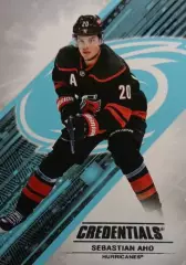 Хоккей Карточка Sebastian Aho-Себастьян Ахо Carolina Hurricanes-Каролина НХЛ NHL