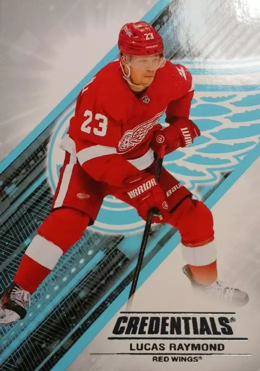 Хоккей. Карточка Lucas Raymond-Лукас Рэймонд Detroit Red Wings - Детройт НХЛ NHL