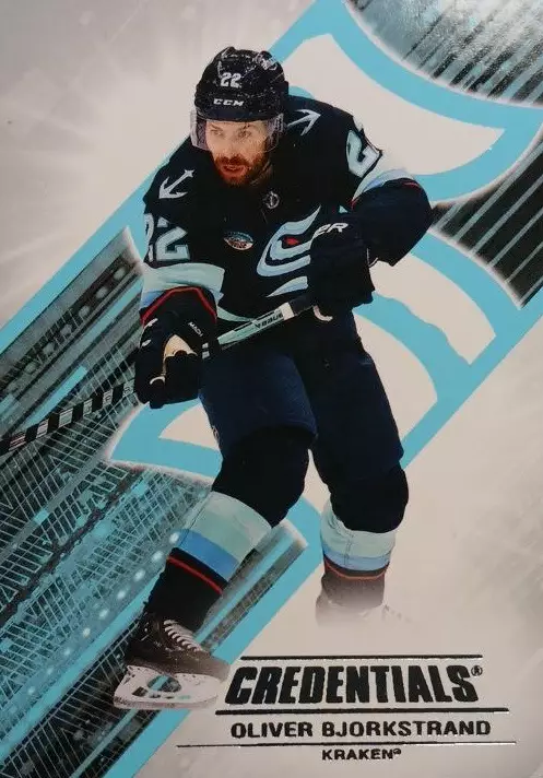Карточка Oliver Bjorkstrand - Оливер Бьоркстранд Seattle Kraken - Сиэтл НХЛ/NHL