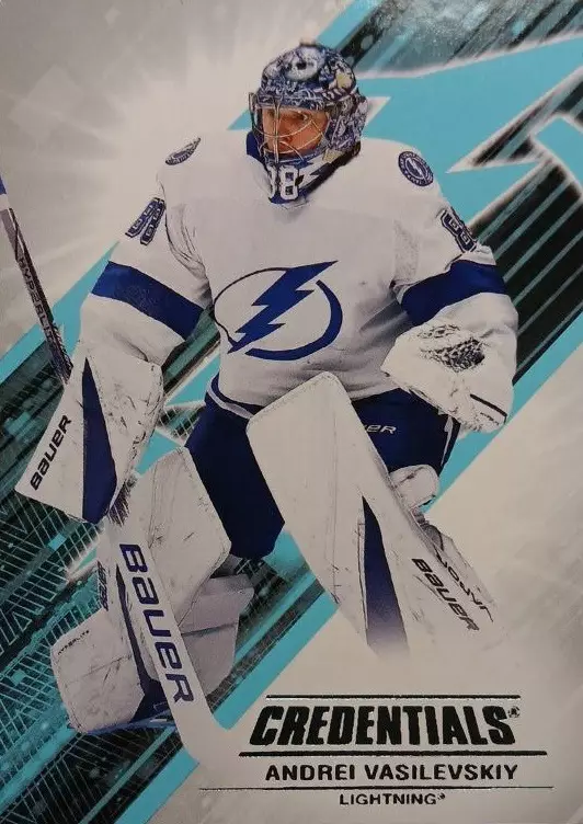 Карточка Андрей Василевский Тампа-Бэй Лайтнинг, Салават Юлаев Уфа КХЛ/NHL/НХЛ