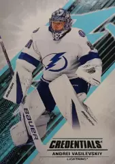 Карточка Андрей Василевский Тампа-Бэй Лайтнинг, Салават Юлаев Уфа КХЛ/NHL/НХЛ