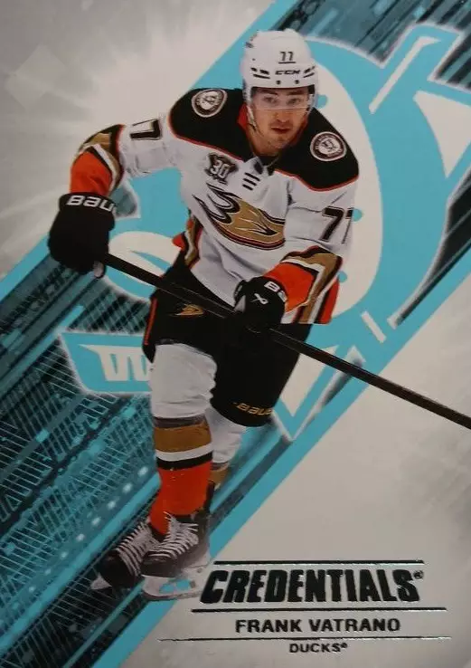 Хоккей. Карточка Frank Vatrano-Фрэнк Ватрано Anaheim Ducks-Анахайм Дакс НХЛ/NHL