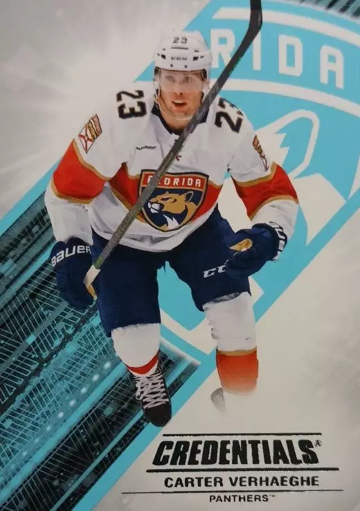 Хоккей Карточка Carter Verhaeghe-Картер Верхэге Florida Panthers-Флорида НХЛ/NHL