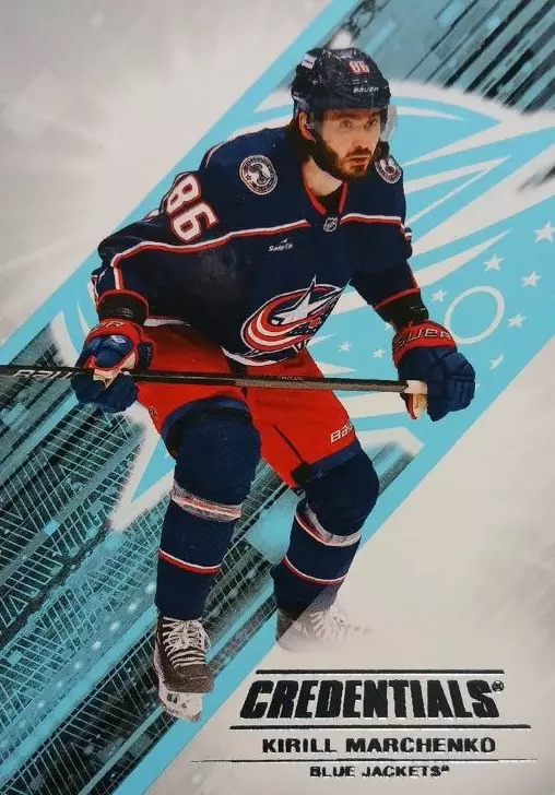 Карточка Кирилл Марченко Columbus Blue Jackets/Коламбус, СКА, Сочи НХЛ/NHL/КХЛ