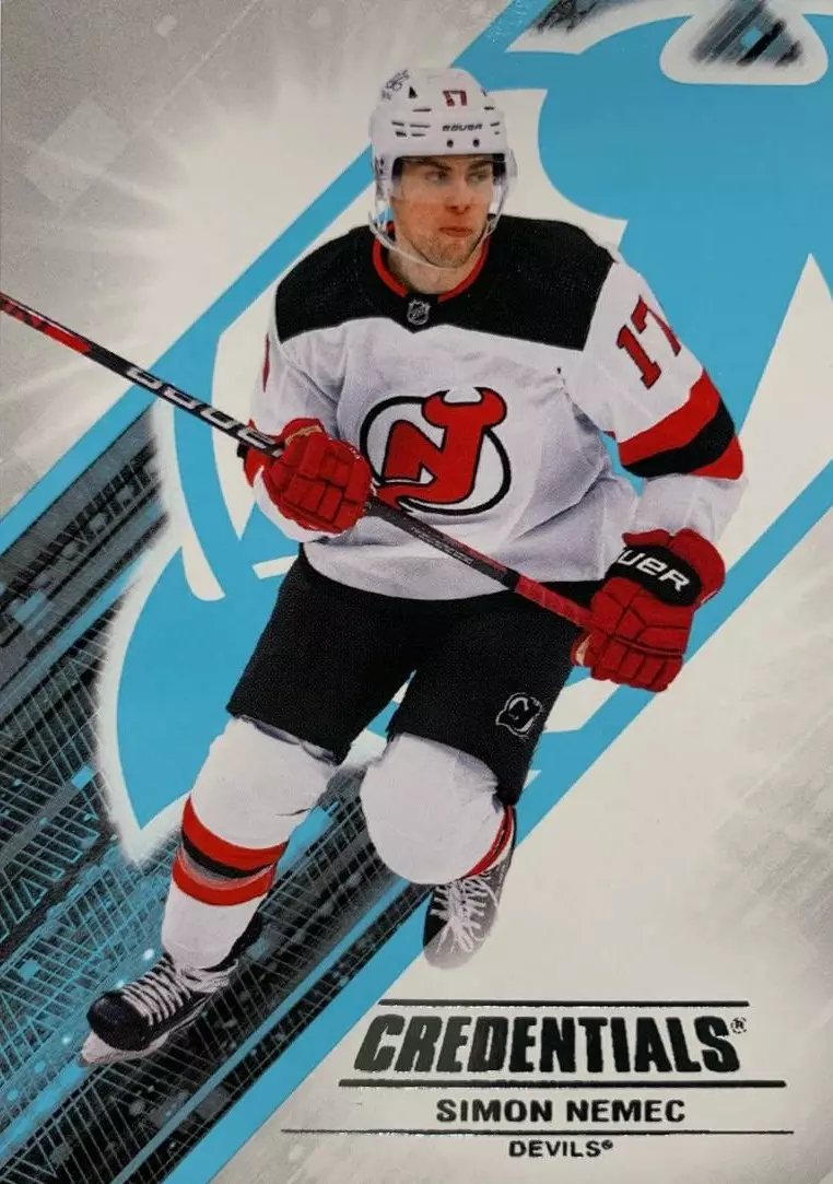 Карточка Simon Nemec - Шимон Немец New Jersey Devils - Нью-Джерси Девилз НХЛ-NHL