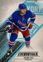 Хоккей. Карточка Adam Fox/Адам Фокс New York Rangers/Нью-Йорк Рейнджерс НХЛ/NHL