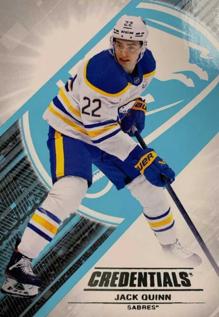 Хоккей. Карточка Jack Quinn - Джек Куинн Buffalo Sabres - Баффало Сейбрз НХЛ/NHL
