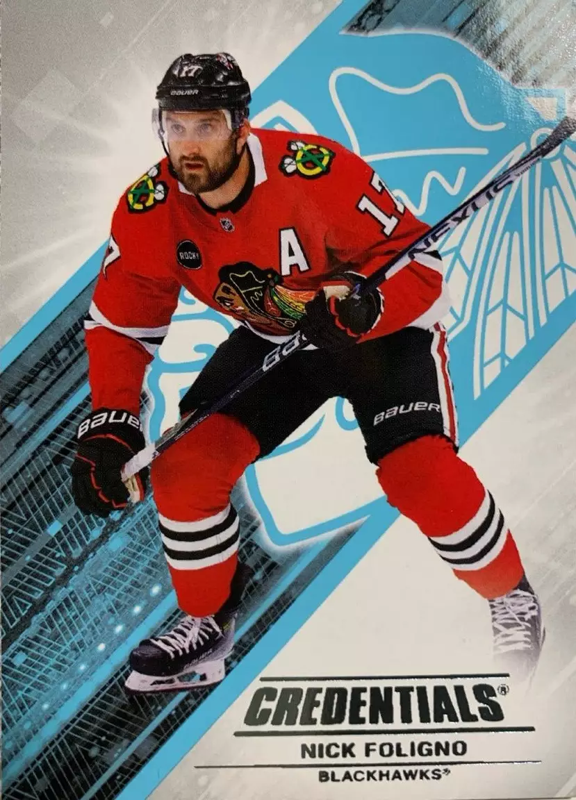 Хоккей. Карточка Nick Foligno - Ник Фолиньо Chicago Blackhawks - Чикаго НХЛ/NHL