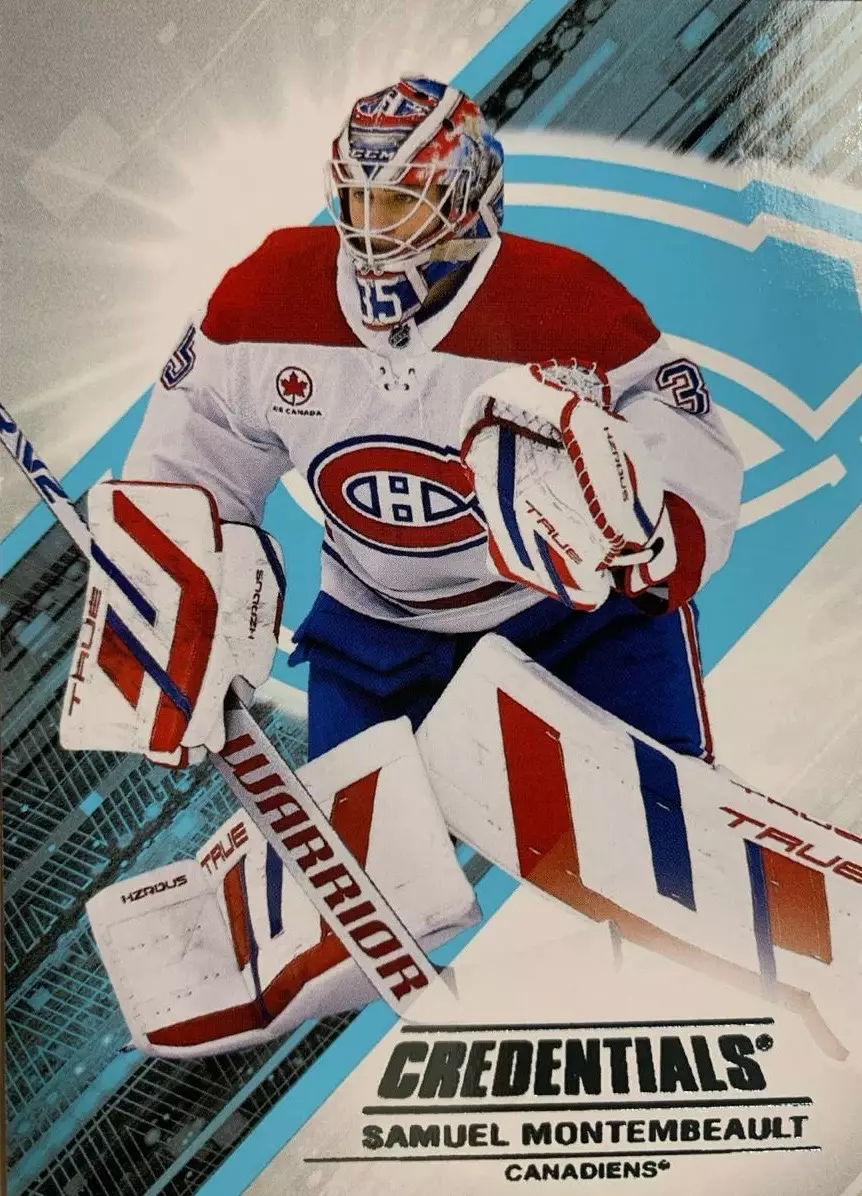 Карточка Samuel Montembeault - Сэм Монтембо Montreal Canadiens-Монреаль НХЛ/NHL