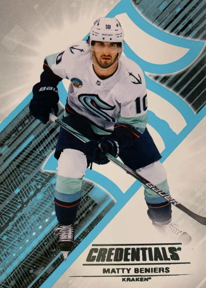 Хоккей. Карточка Matty Beniers-Мэтти Бенирс Seattle Kraken-Сиэтл Кракен НХЛ/NHL