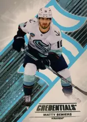 Хоккей. Карточка Matty Beniers-Мэтти Бенирс Seattle Kraken-Сиэтл Кракен НХЛ/NHL