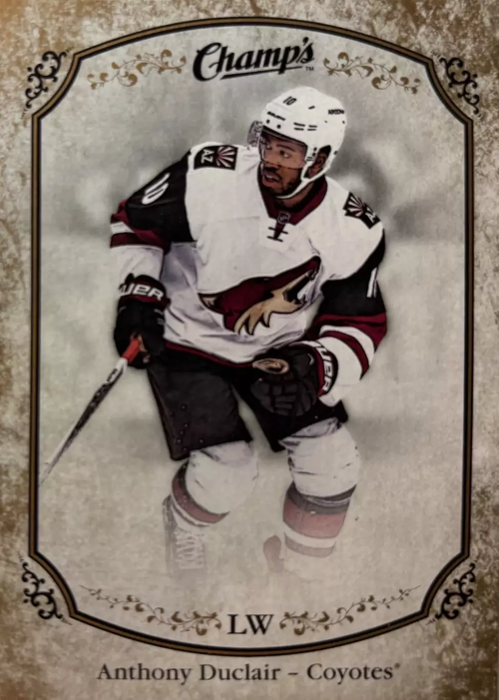 Хоккей. Карточка Anthony Duclair-Энтони Дюклер Arizona Coyotes - Аризона НХЛ/NHL