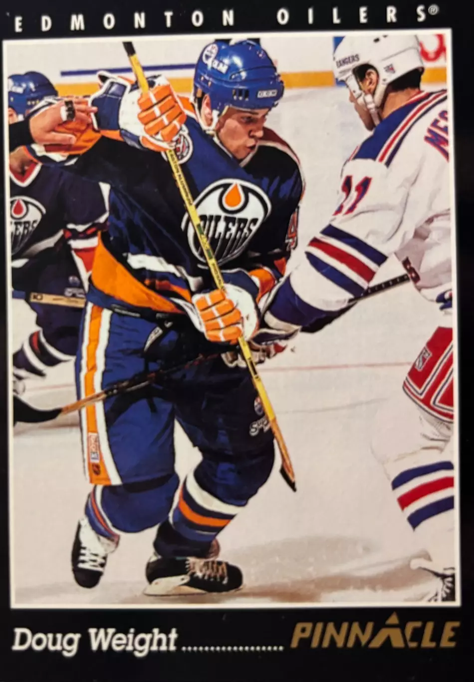 Хоккей. Карточка Doug Weight-Дуг Уэйт Edmonton Oilers - Эдмонтон Ойлерз НХЛ-NHL