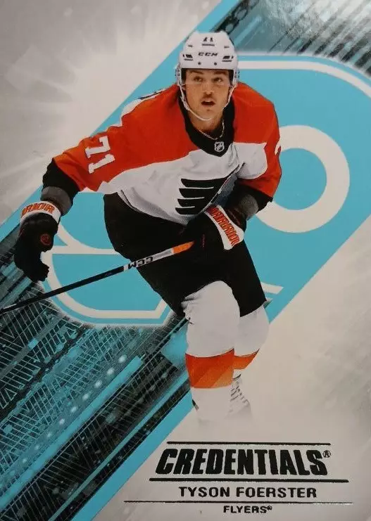 Карточка Tyson Foerster-Тайсон Ферстер Philadelphia Flyers - Филадельфия НХЛ-NHL