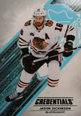 Карточка Jason Dickinson - Джейсон Дикинсон Chicago Blackhawks - Чикаго НХЛ/NHL
