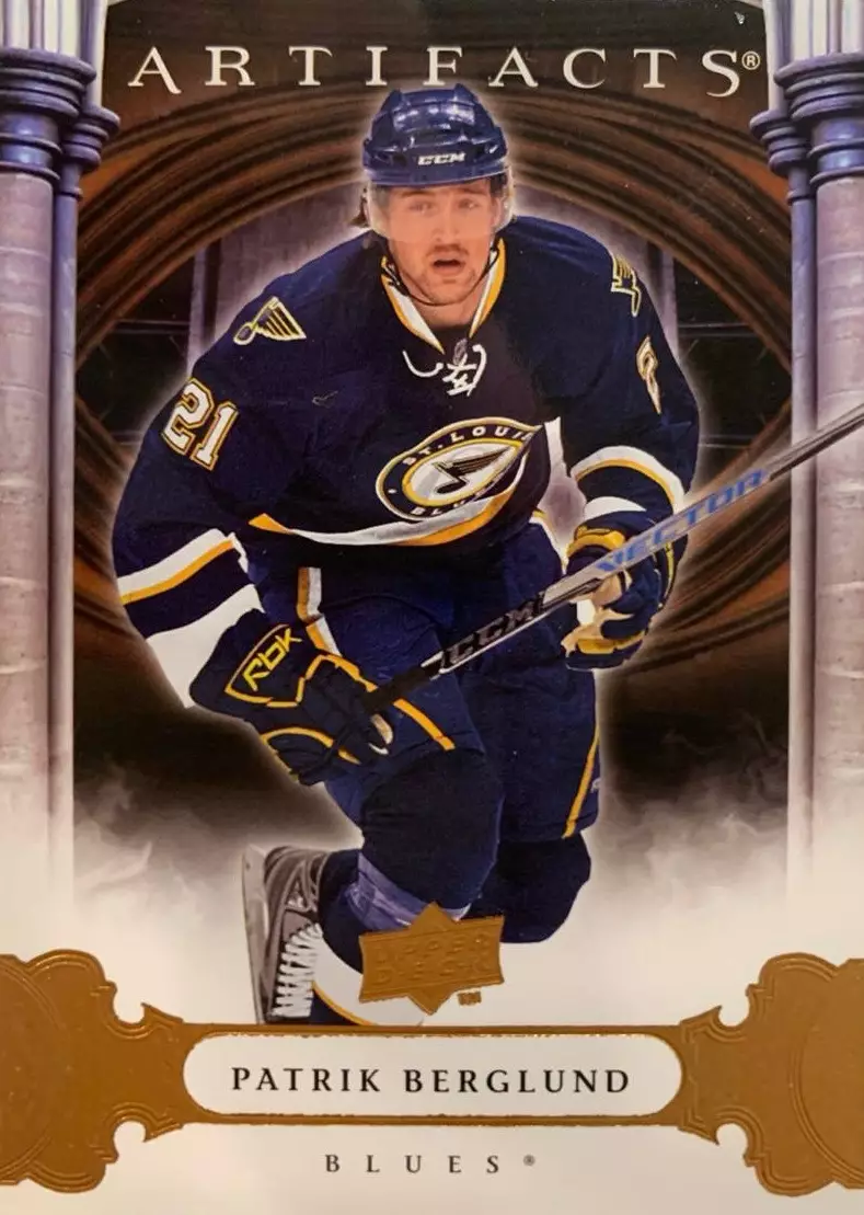 Карточка Patrik Berglund-Патрик Берглунд St. Louis Blues/Сент-Луис Блюз НХЛ NHL