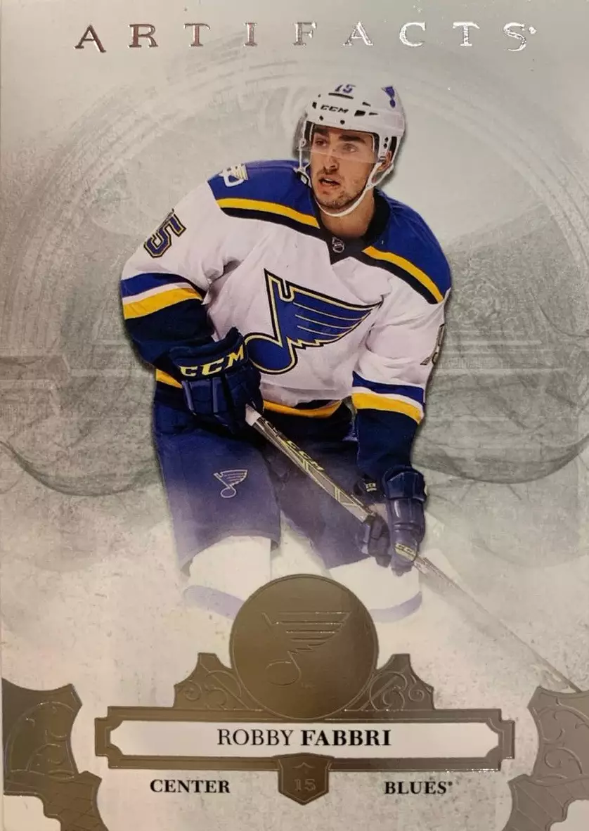Хоккей Карточка Robby Fabbri-Робби Фаббри St. Louis Blues/Сент-Луис Блюз НХЛ/NHL