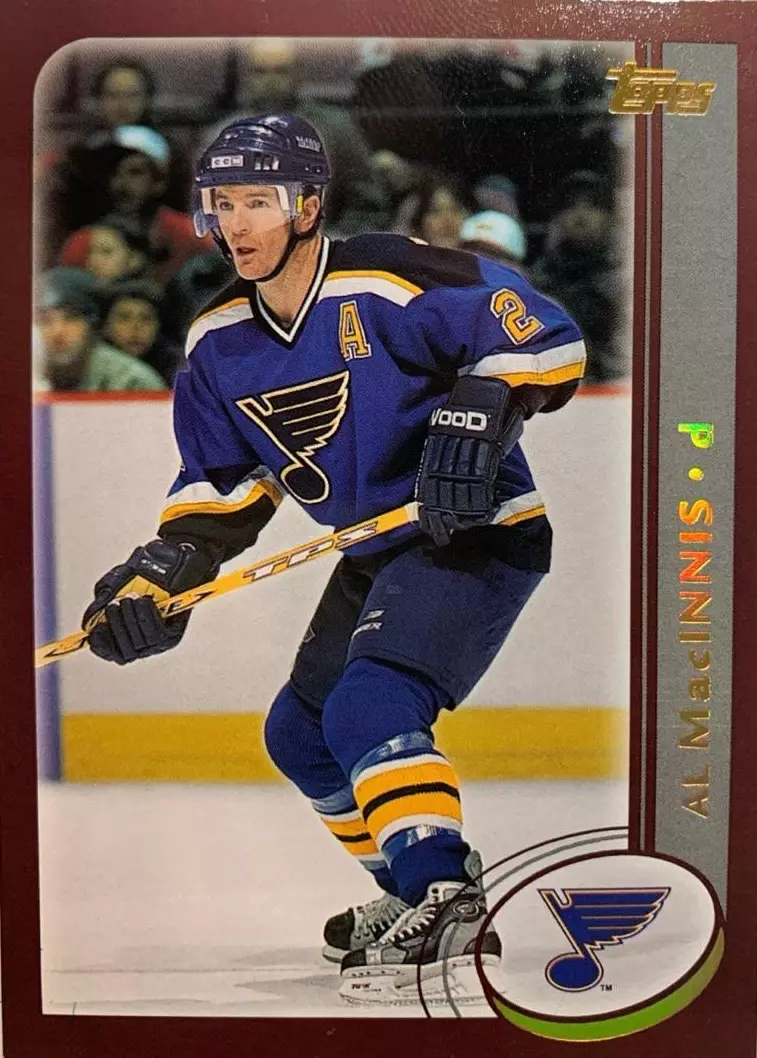 Хоккей. Карточка Al MacInnis - Эл Макиннис St. Louis Blues - Сент-Луис НХЛ/NHL
