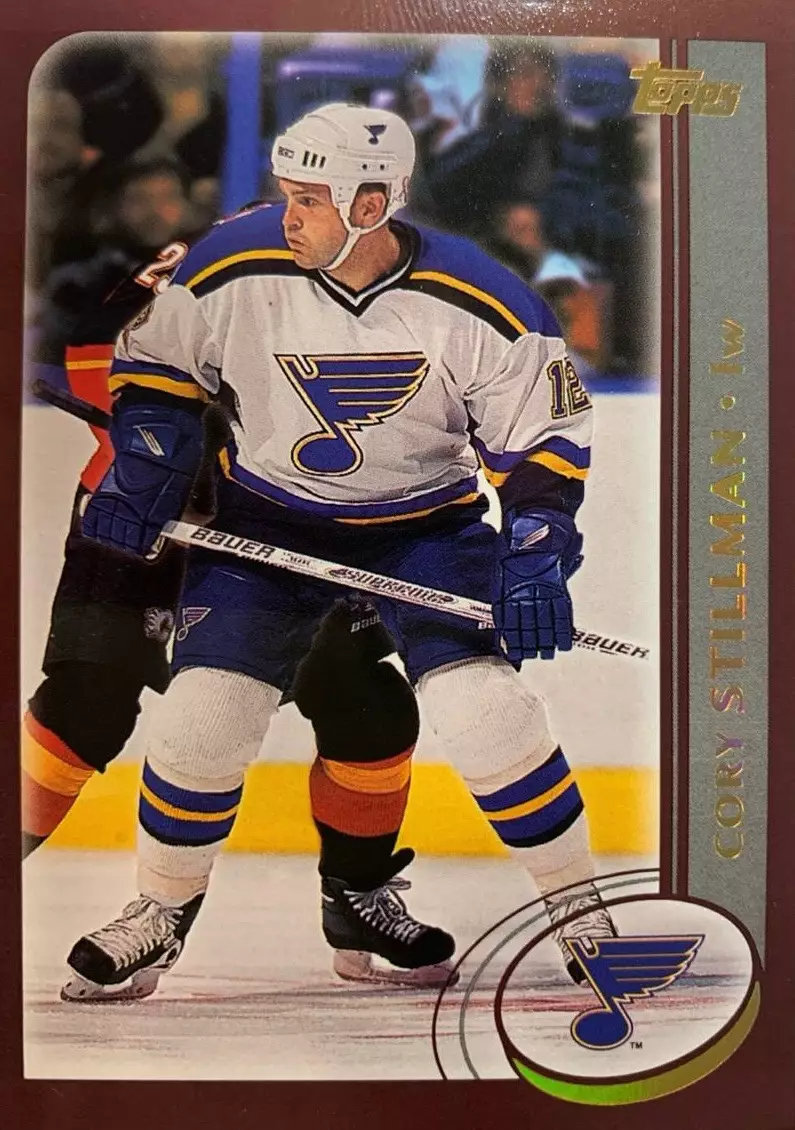 Хоккей. Карточка Cory Stillman - Кори Стиллман St. Louis Blues/Сент-Луис НХЛ NHL