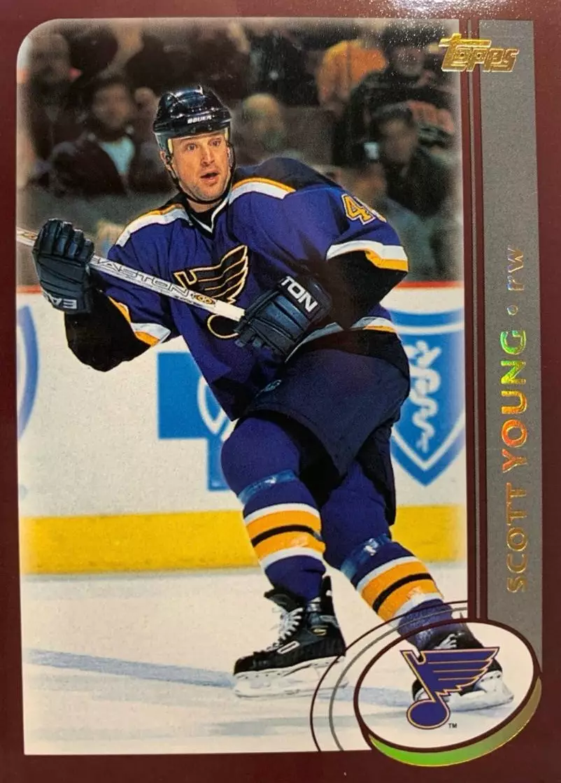 Хоккей. Карточка Scott Young - Скотт Янг St. Louis Blues/Сент-Луис Блюз НХЛ/NHL