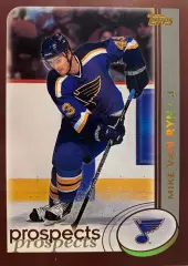Хоккей. Карточка Mike Van Ryn - Майк Ван Рин St. Louis Blues / Сент-Луис НХЛ/NHL