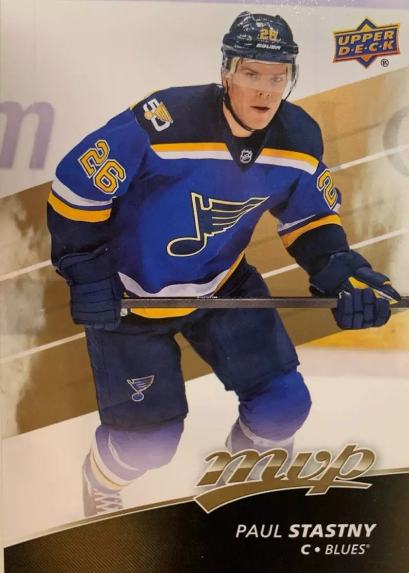 Хоккей. Карточка Paul Stastny-Пол Штястны St. Louis Blues/Сент-Луис Блюз НХЛ/NHL