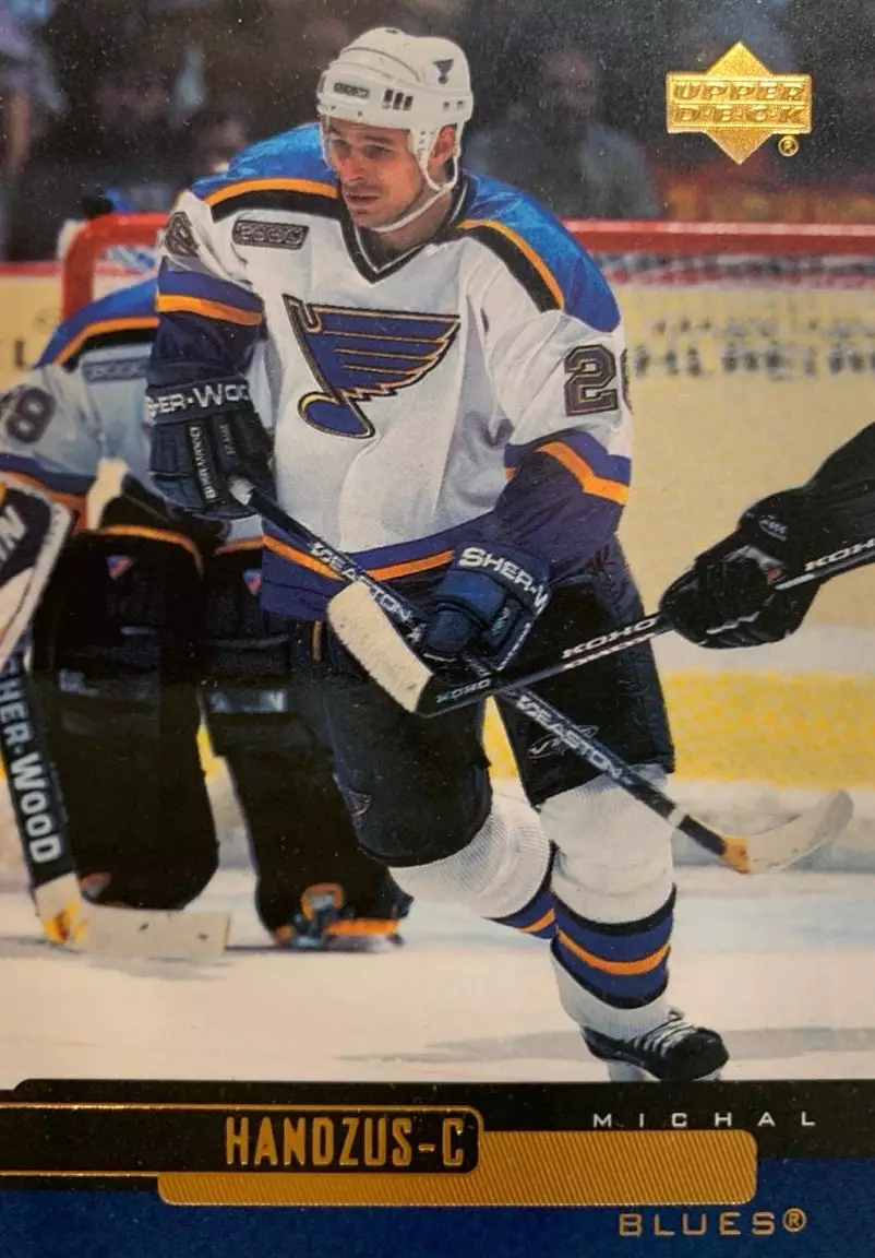 Карточка Michal Handzus - Михал Гандзуш St. Louis Blues/Сент-Луис Блюз НХЛ/NHL