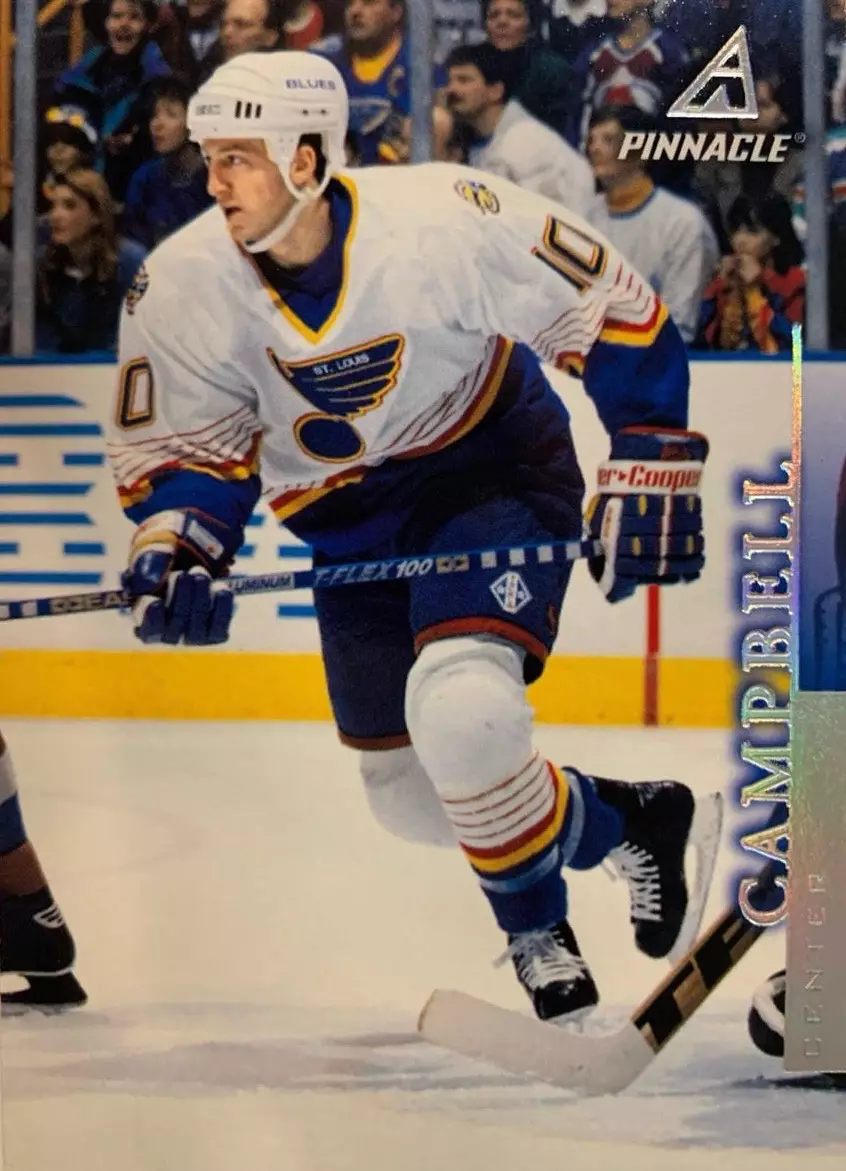 Хоккей. Карточка Jim Campbell - Джим Кэмпбелл St. Louis Blues/Сент-Луис НХЛ-NHL