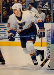 Хоккей. Карточка Jim Campbell - Джим Кэмпбелл St. Louis Blues/Сент-Луис НХЛ-NHL