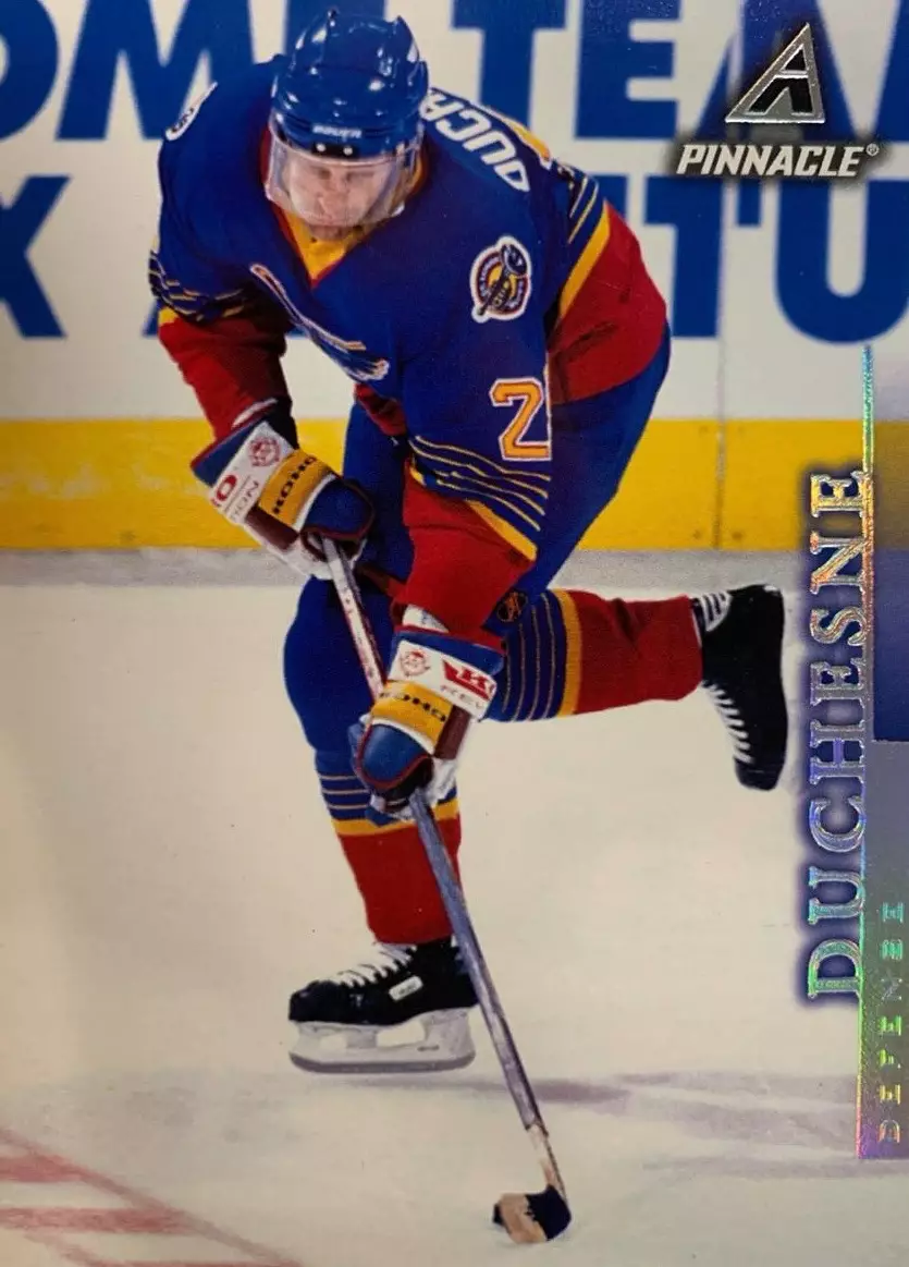 Хоккей. Карточка Steve Duchesne - Стив Дюшен St. Louis Blues/Сент-Луис НХЛ/NHL