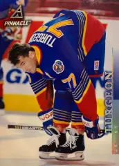 Хоккей. Карточка Pierre Turgeon-Джейми Риверс St. Louis Blues/Сент-Луис НХЛ/NHL