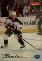 Хоккей. Карточка Олег Твердовский Phoenix Coyotes, Салават Юлаев, Авангард НХЛ