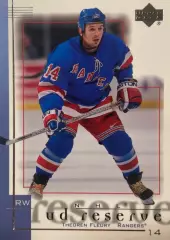 Карточка Theoren Fleury-Теорен Флери New York Rangers/Нью-Йорк Рейнджерс НХЛ/NHL