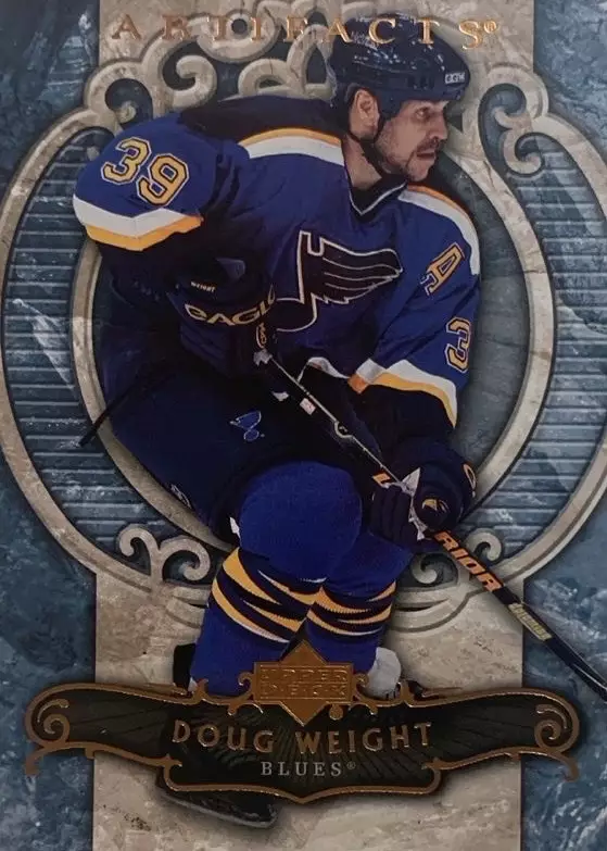 Хоккей. Карточка Doug Weight / Дуг Уэйт St. Louis Blues / Сент-Луис Блюз НХЛ/NHL