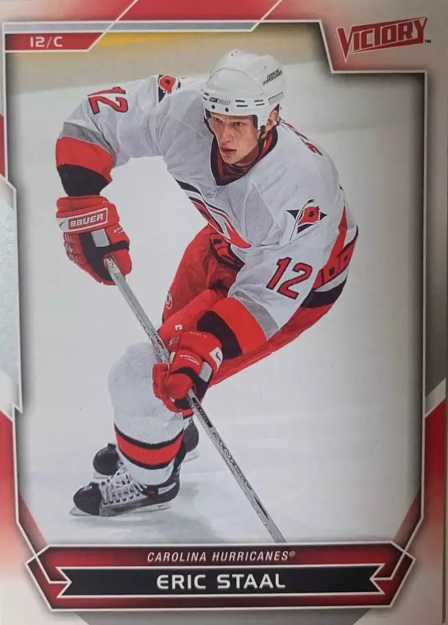 Хоккей. Карточка Eric Staal - Эрик Стаал Carolina Hurricanes - Каролина НХЛ/NHL