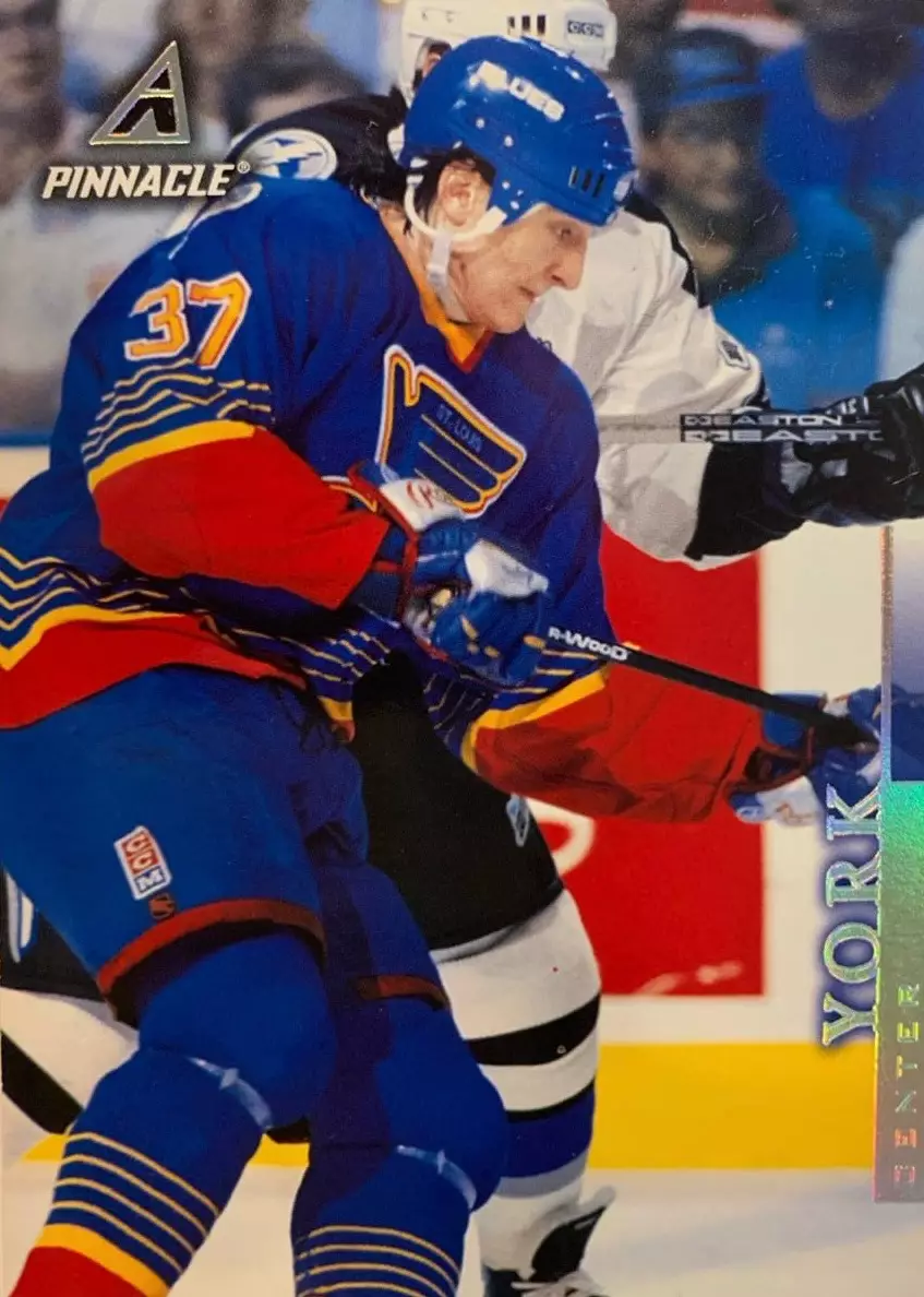 Хоккей. Карточка Harry York - Гарри Йорк St. Louis Blues/Сент-Луис Блюз НХЛ-NHL