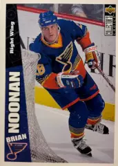 Хоккей Карточка Brian Noonan/Брайан Нунэн St. Louis Blues/Сент-Луис Блюз НХЛ/NHL