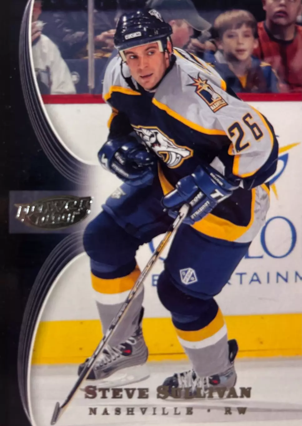 Хоккей Карточка Steve Sullivan-Стив Салливан Nashville Predators-Нэшвилл НХЛ/NHL