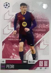 Футбол. Карточка Pedri/Педри FC Barcelona/Барселона Лига Чемпионов 2024-25 TOPPS